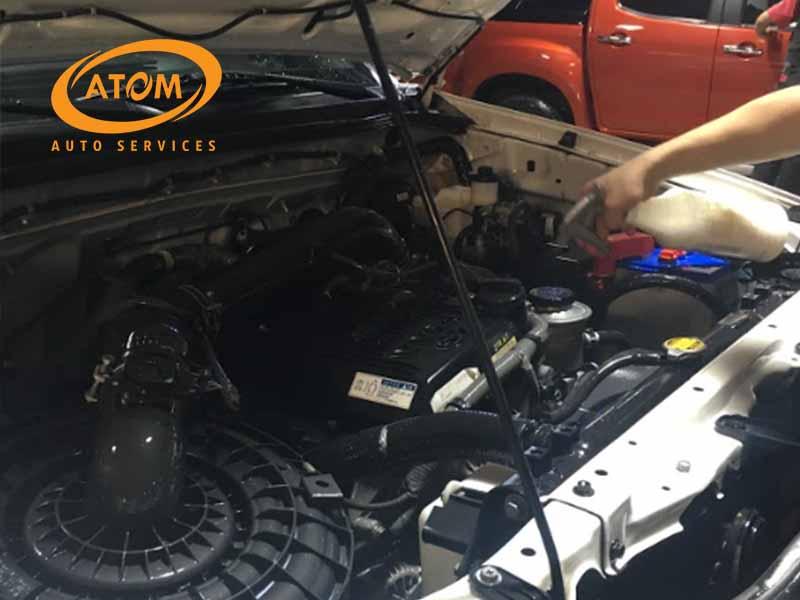ATOM Premium Auto Services là địa chỉ vệ sinh khoang máy ô tô uy tín và chất lượng mà bạn không nên bỏ qua