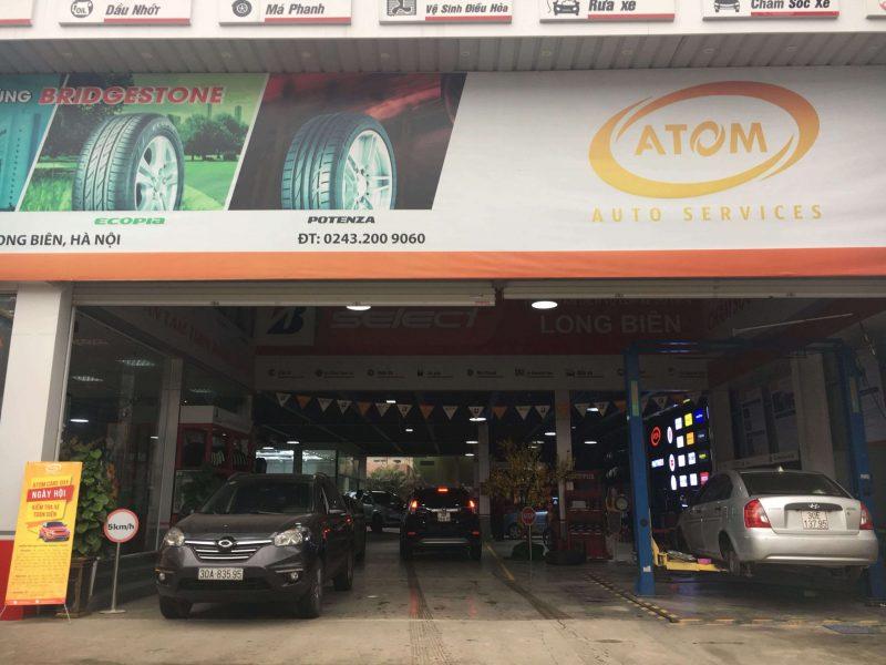 ATOM Auto Services địa chỉ bán lốp ô tô uy tín tại Hà Nội