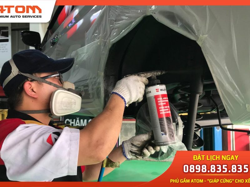 TOP 5+ loại sơn phủ gầm ô tô tốt nhất 2025 & 7 tiêu chí lựa chọn