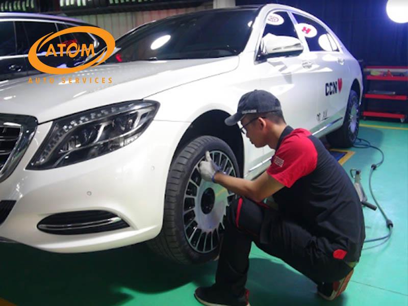 Atom Auto Services - địa chỉ thay lốp ô tô Hà Nội uy tín, chất lượng