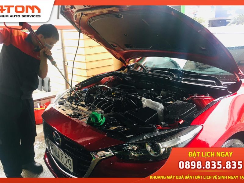 Địa chỉ vệ sinh khoang máy ô tô tại Gia Lâm Uy tín & Chất Lượng