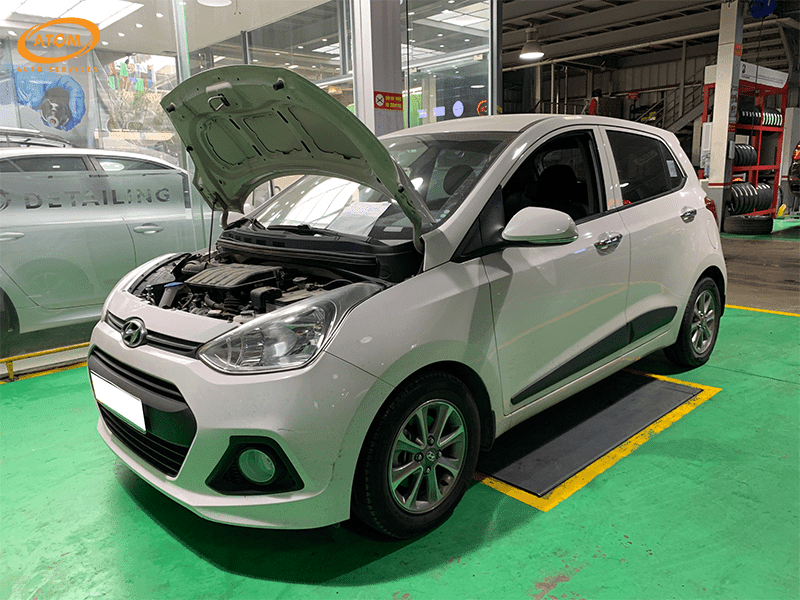 Hyundai I10 được bảo dưỡng định kỳ cấp 10.000km