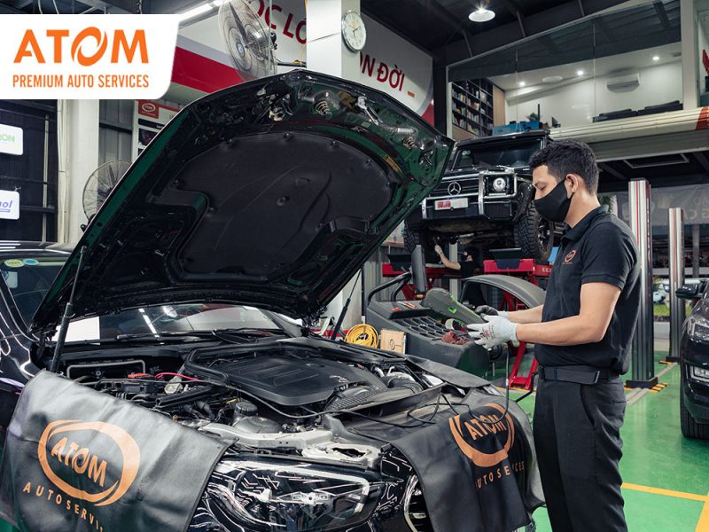  ATOM Premium Auto Services - địa chỉ bảo dưỡng xe ô tô tin cậy giúp các bác tài yên tâm với những chuyến hành trình an toàn