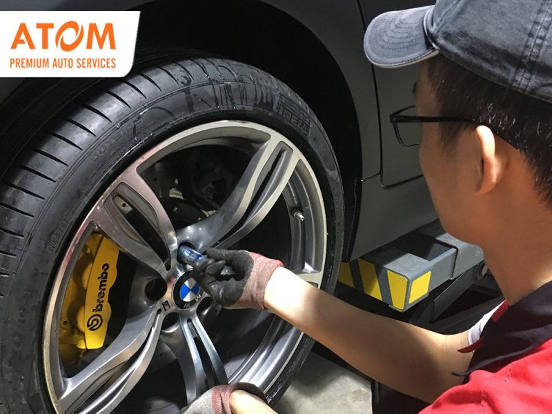 ATOM Premium Auto Services - địa chỉ thay thế lốp uy tín và áp dụng nhiều chương trình khuyến mãi, ưu đãi lớn dành cho khách hàng