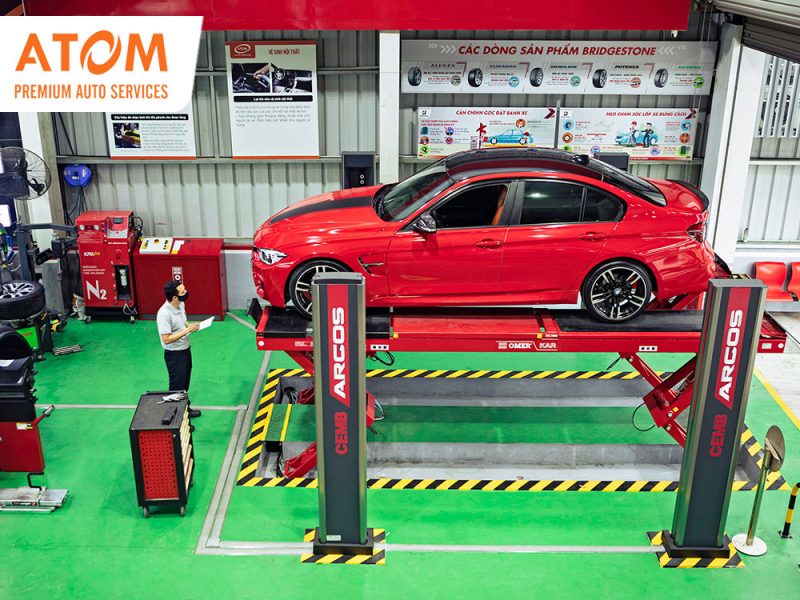 Atom Premium Auto Services mang lại cho khách hàng nhiều ưu đãi hấp dẫn khi thay thế lốp xe BMW X6