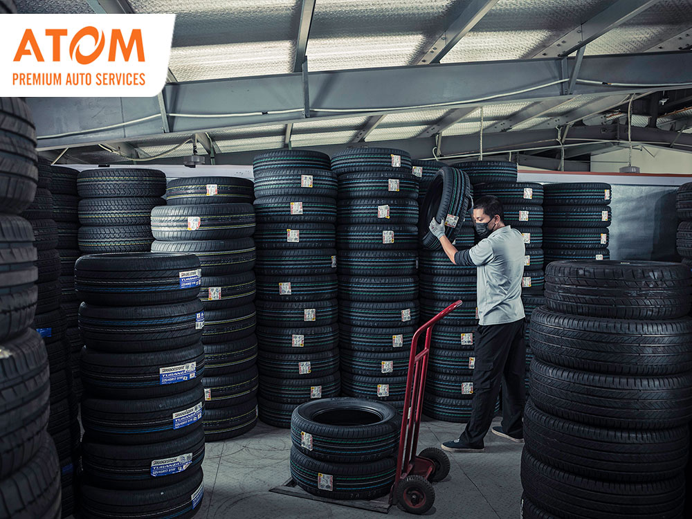 ATOM Premium Auto Services dành tặng khách hàng nhiều ưu đãi hấp dẫn khi thay thế lốp
