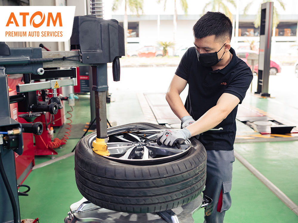 ATOM Premium Auto Services có nhiều chương trình ưu đãi hấp dẫn dành tặng khách hàng khi thay thế lốp Xpander