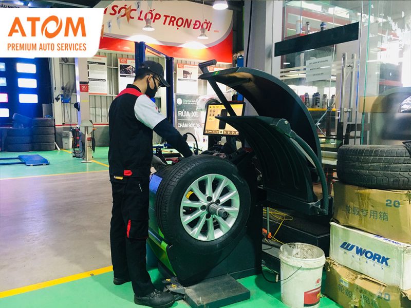 Nhiều ưu đãi hấp dẫn khi thay thế lốp xe Fortuner tại ATOM Premium Auto Services