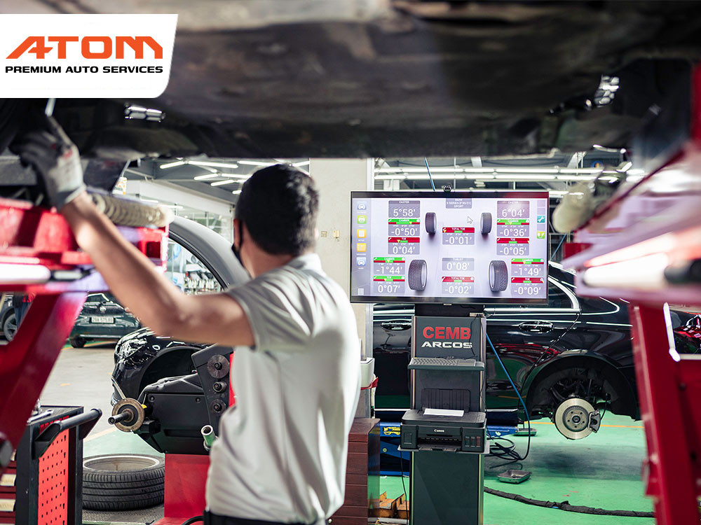 Dành tặng khách hàng nhiều ưu đãi hấp dẫn khi thay thế lốp tại ATOM Premium Auto Services