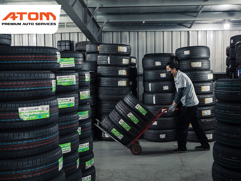 ATOM Premium Auto Services có nhiều chương trình ưu đãi hấp dẫn khi thay thế lốp 