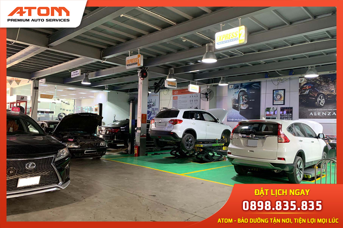 Bảo dưỡng ô tô định kỳ - giải pháp hữu hiệu giúp tăng tuổi thọ (Ảnh: Nguồn ATOM)