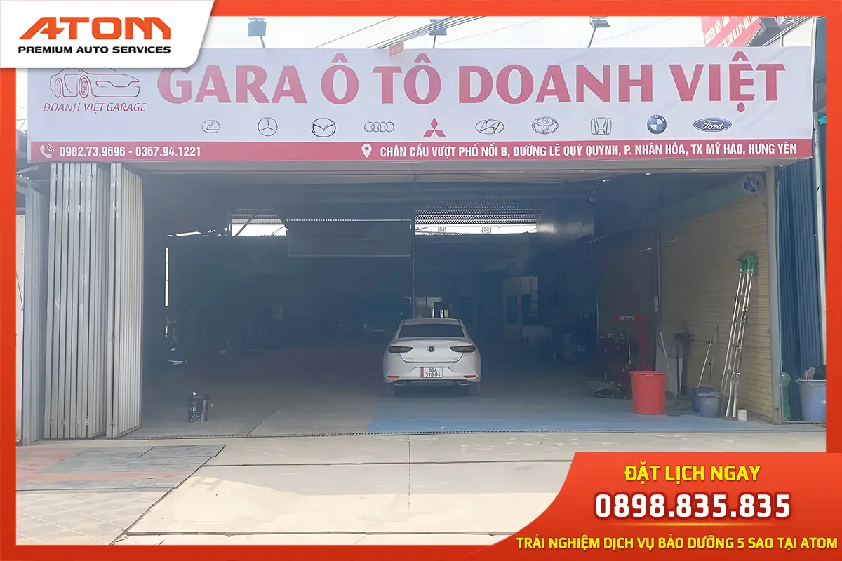 Gara ô tô Doanh Việt (Ảnh: Sưu tầm internet)