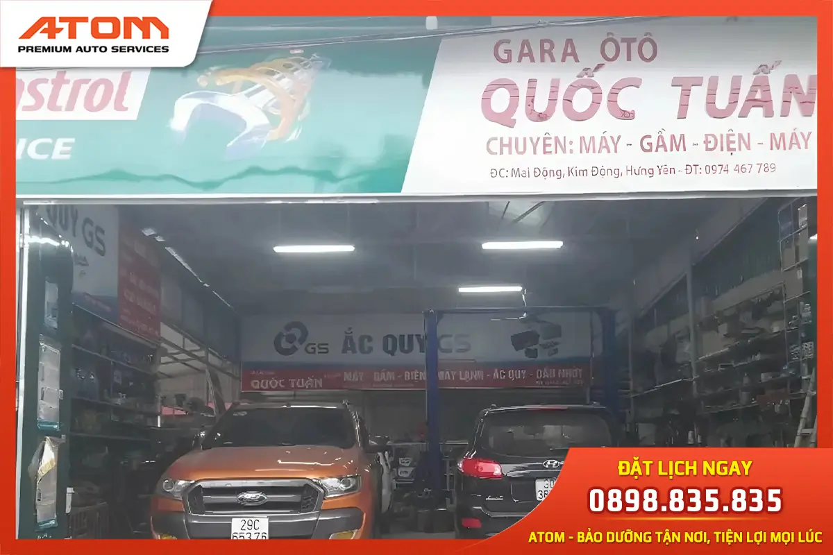 Gara Ô Tô Quốc Tuấn (Ảnh: Sưu tầm internet)