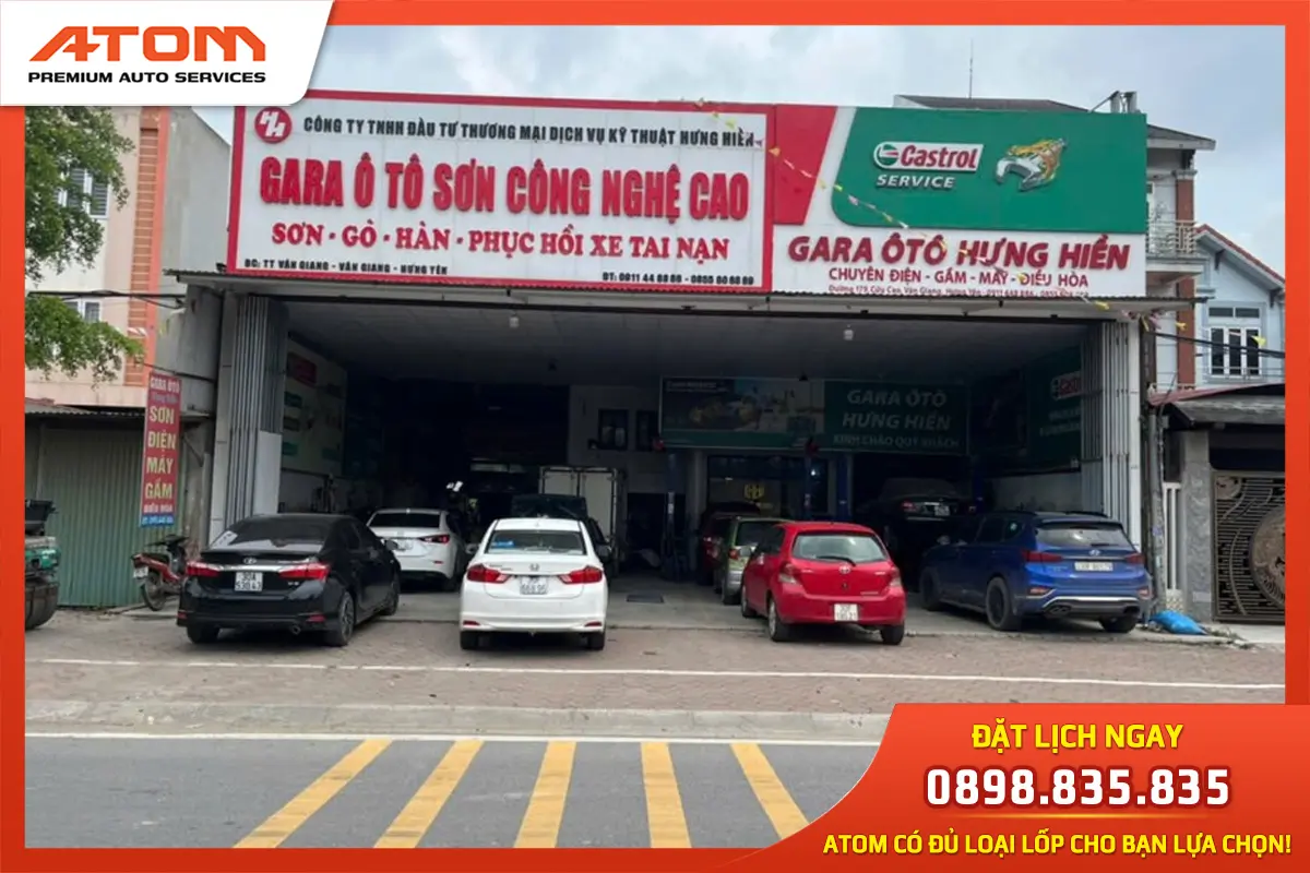 Gara ô tô Hưng Hiền