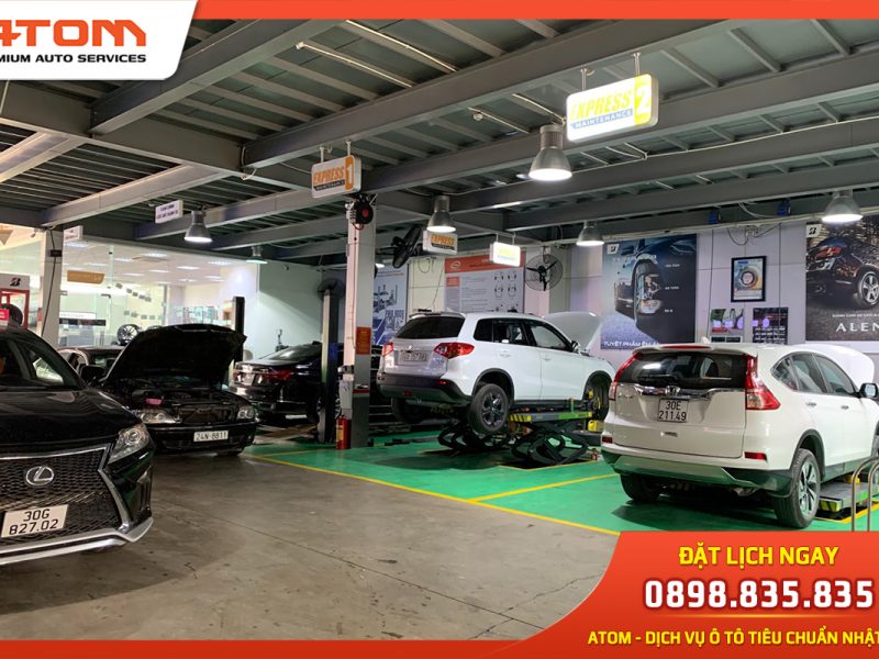Gara bảo dưỡng ô tô Long Biên – Uy tín, Chuyên nghiệp, Giá tốt