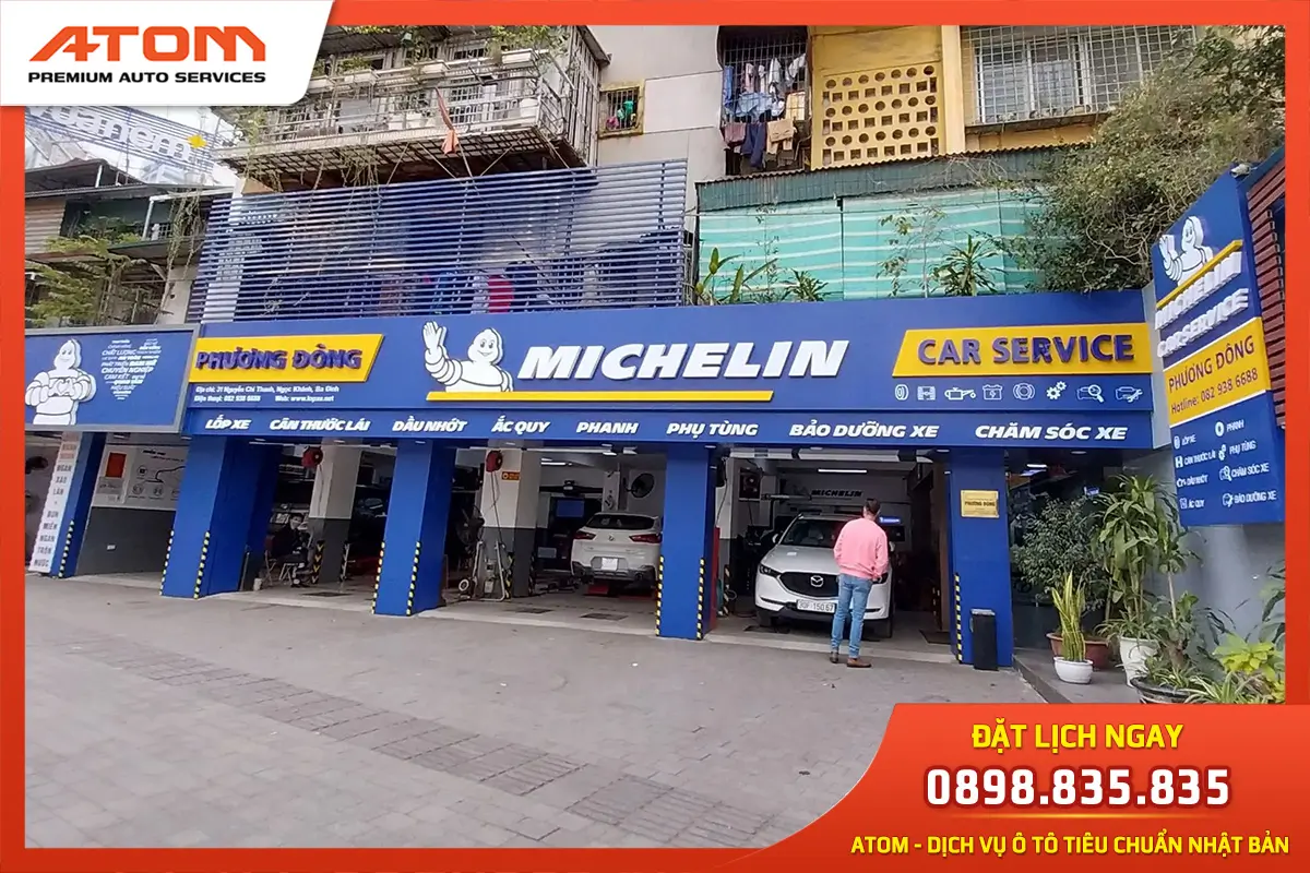 Trung tâm dịch vụ ô tô Michelin Phương ĐôngTrung tâm dịch vụ ô tô Michelin Phương Đông
