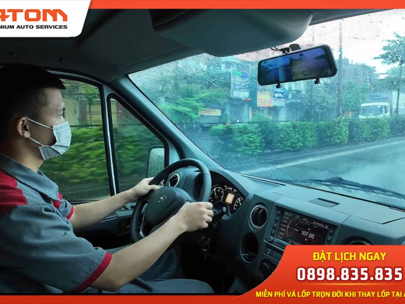 Vá lốp ô tô lưu động 24/7 Hà Nội – Giá rẻ, uy tín