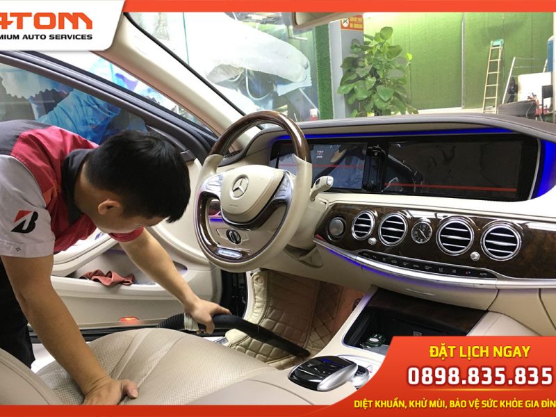 10 bước vệ sinh nội thất ô tô tại nhà: Sạch sẽ, đơn giản, tiết kiệm 