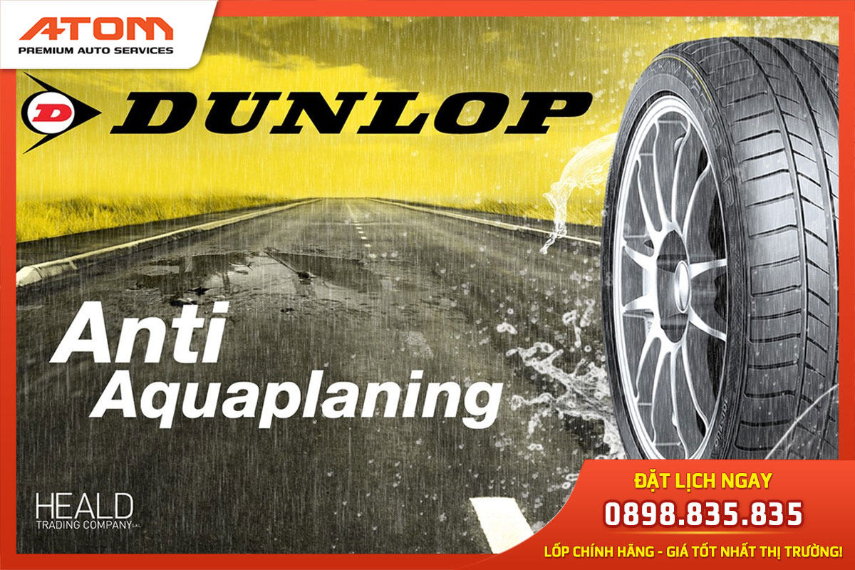 Dunlop mang lại khả năng vận hành ổn định, mạnh mẽ (Ảnh: Sưu tầm internet)