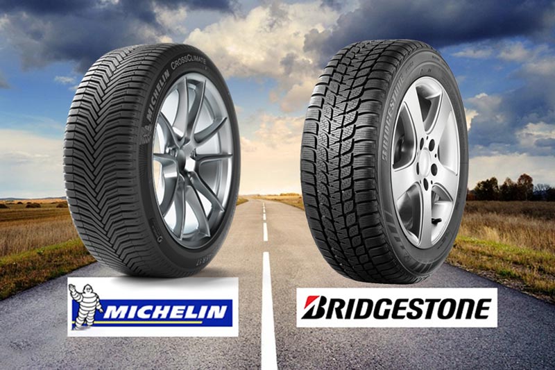 Lốp Michelin với Bridgestone đâu là lựa chọn tốt nhất (Ảnh: Nguồn internet)