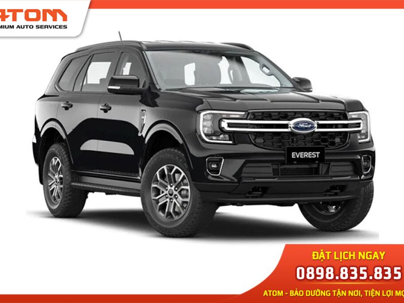 Bảo dưỡng Ford Everest: Lịch trình, Hạng mục & Chi phí 2025