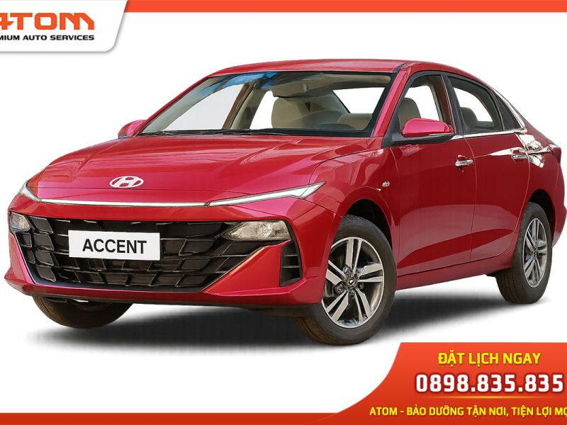 Bảo dưỡng Hyundai Accent: Lịch trình, Hạng mục & Chi phí 2025