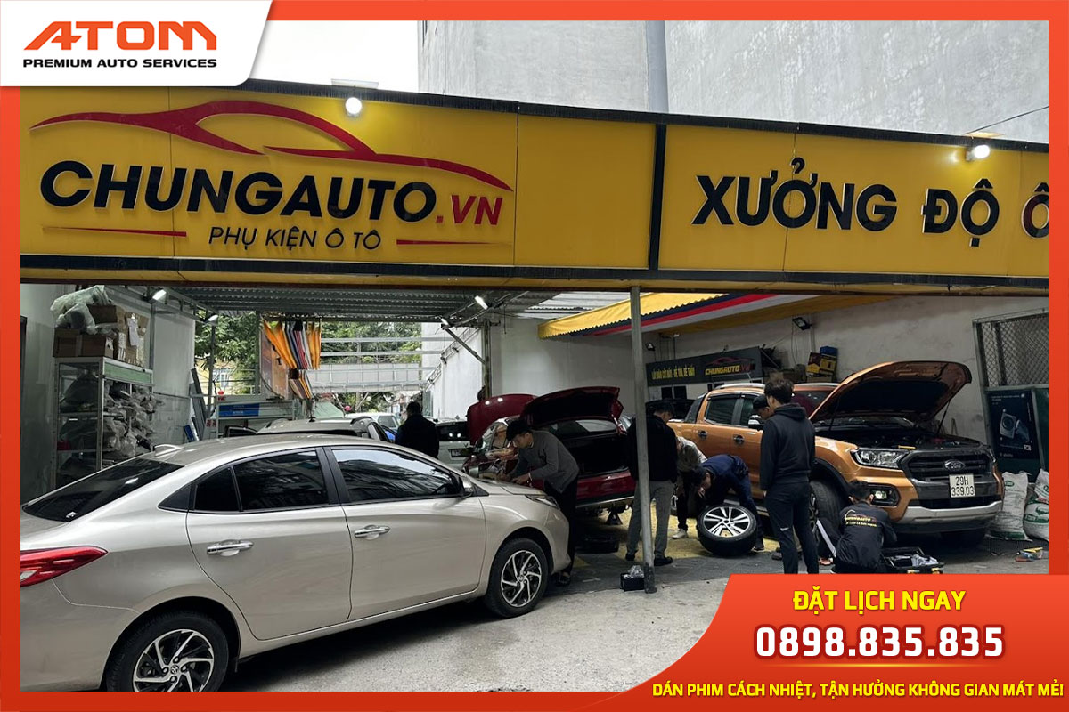 Chung Auto - Xưởng độ ô tô, chăm sóc xe chuyên nghiệp (Ảnh: Sưu tầm internet)
