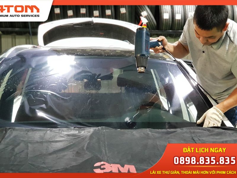 Dán phim cách nhiệt ô tô – Hướng dẫn chi tiết & Lưu ý quan trọng