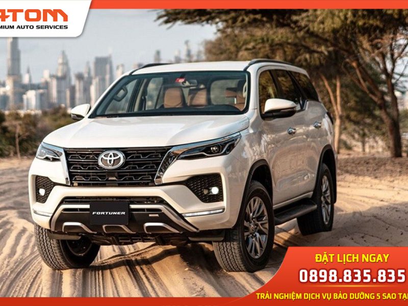 Bảo dưỡng Fortuner: Lịch Trình, Hạng Mục & Chi Phí 2025