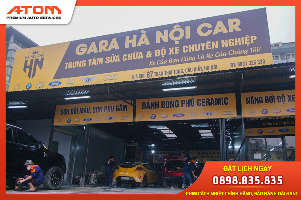 Dịch vụ chăm sóc bảo dưỡng độ xe chuyên nghiệp tai Hà Nội car (Ảnh: Sưu tầm internet)