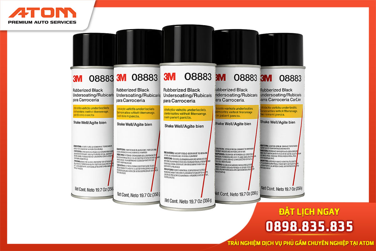 3M™ Undercoating PN 08883 Chống ồn và bảo vệ mạnh mẽ (Ảnh: Sưu tầm internet)