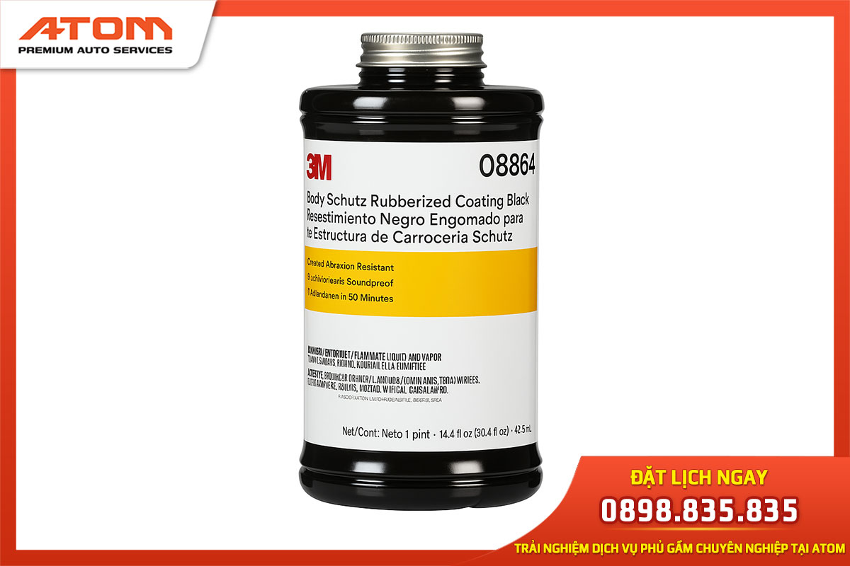 3M™ 08864: Phủ gầm chuyên nghiệp, tùy chỉnh độ dày (Ảnh: Sưu tầm internet)