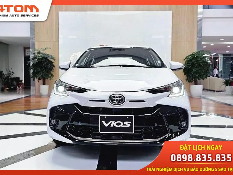 Bảo dưỡng Toyota Vios: Lịch Trình, Hạng Mục & Chi Phí 2025