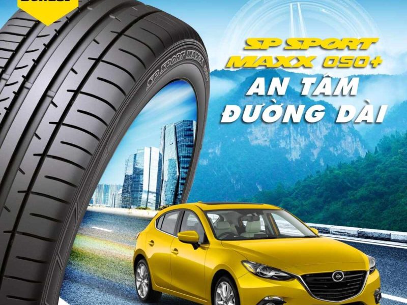 Tuổi thọ lốp xe ô tô Dunlop: Bí quyết kéo dài và nhận biết thời điểm thay thế
