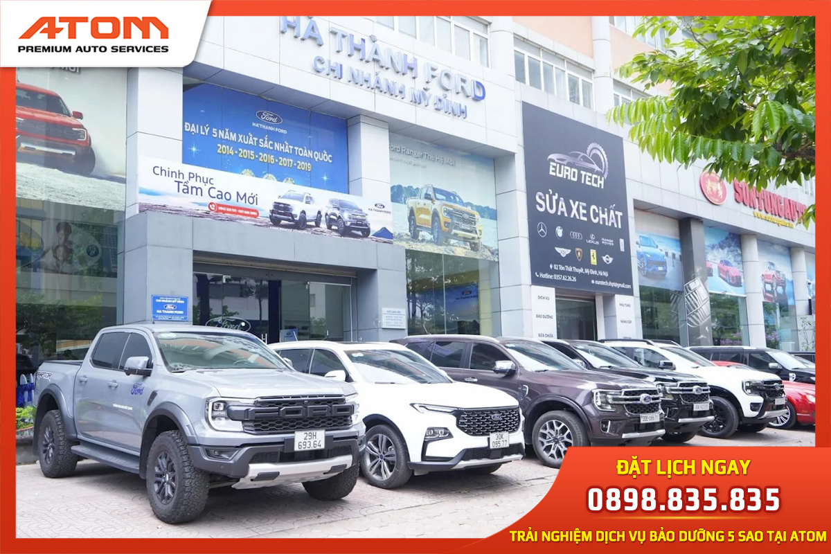 Hà Thành Ford - Một trong những đại lý xuất sắc của Ford tại Hà Nội (Ảnh: Sưu tầm internet)