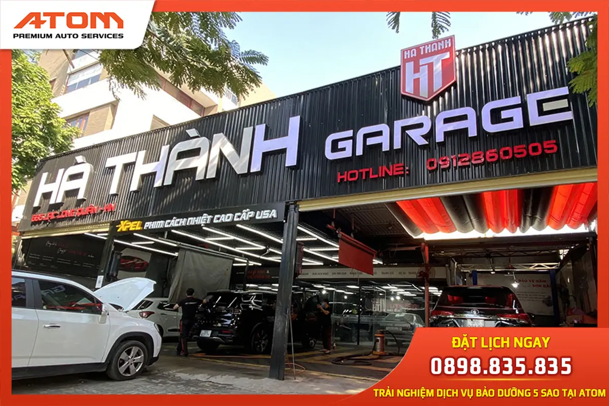 Hà Thành Gara - Hệ thống sửa chữa & chăm sóc xe đạt chuẩn (Ảnh: Sưu tầm internet)